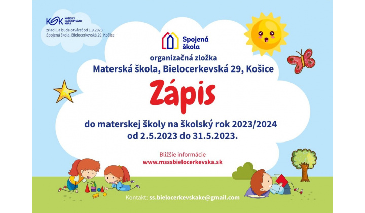 Zápis do materskej školy 